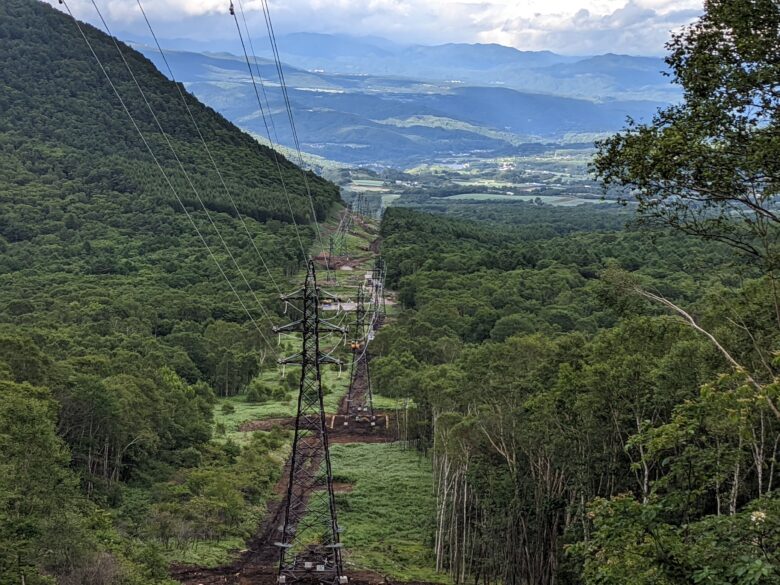 嬬恋村の自然風景